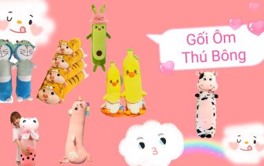 THÚ BÔNG GỐI ÔM