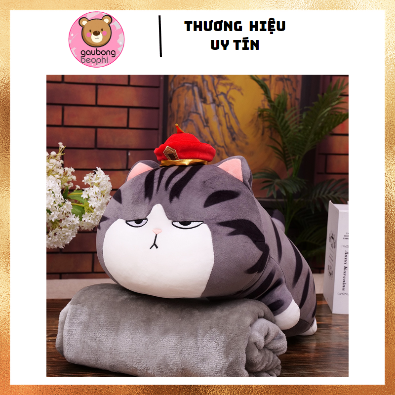 GỐI MỀN MÈO HOÀNG THƯỢNG NẰM HÀNG CAO CẤP