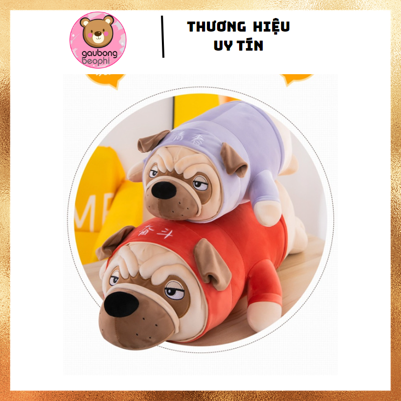 THÚ BÔNG CHÓ NẰM MẶT XỆ HÀNG CAO CẤP
