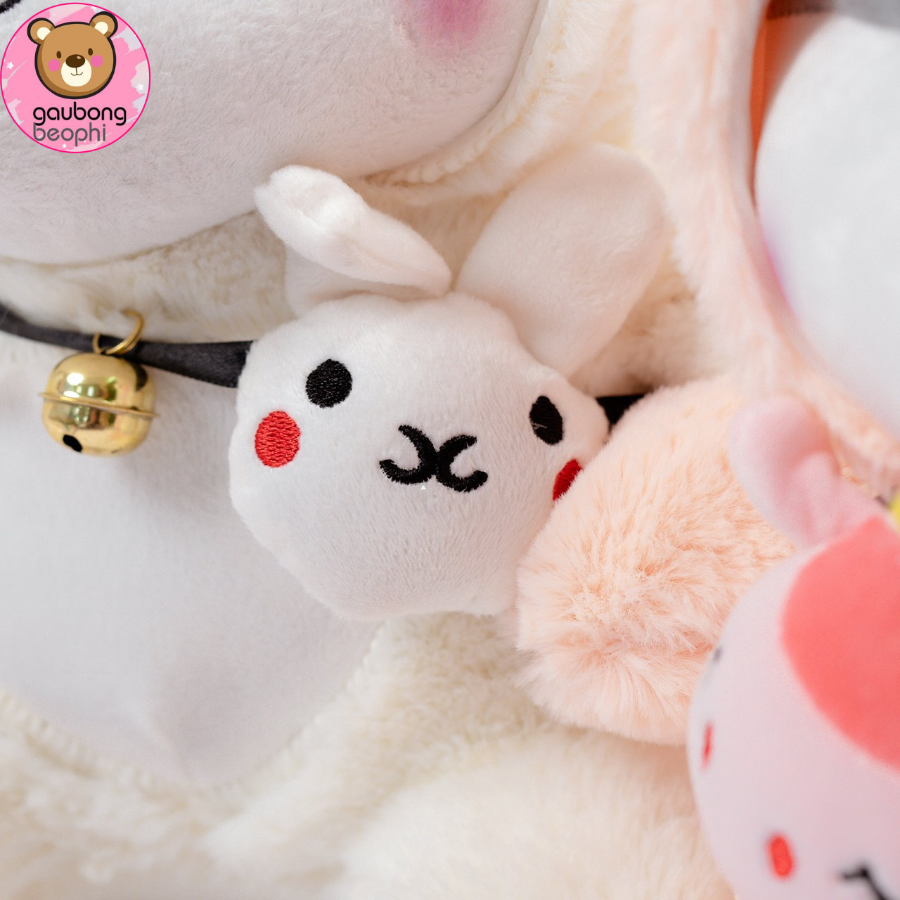 THÚ BÔNG MÈO ĐEO TÚI HÀNG CAO CẤP