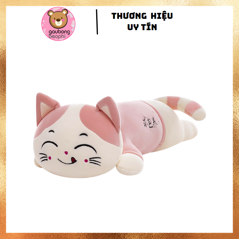 THÚ BÔNG MÈO NẰM LÉM LĨNH HÀNG CAO CẤP