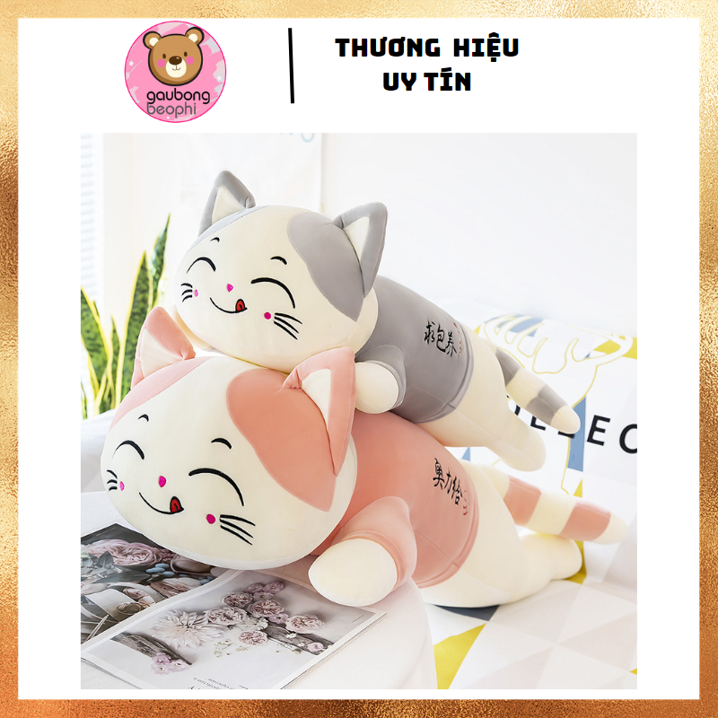 THÚ BÔNG MÈO NẰM LÉM LĨNH HÀNG CAO CẤP