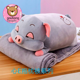 Heo Đờ Đẫn Xám 40cm