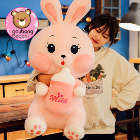 Thỏ Ôm Bình Sữa