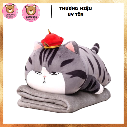 GỐI MỀN MÈO HOÀNG THƯỢNG NẰM HÀNG CAO CẤP